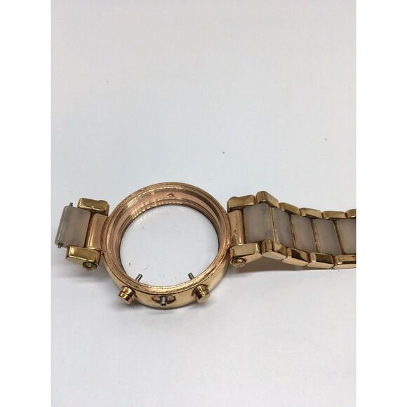Michael Kors Watch Band Bracelet Links Case Use For Parts Used 20/18mm Poor T527 - Picture 5 of 7